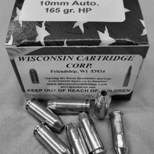 10mm Auto 165 gr HP 1100 fps (50 Rounds)(Reman)