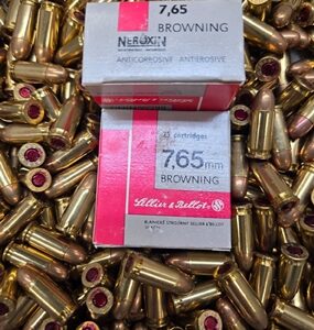 32 ACP (Auto) 74 gr FMJ 1000 fps