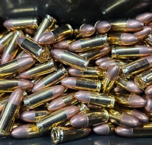 9mm Luger 124 gr FMJ 1150 fps (500 Rounds)