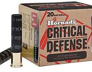 Hornady Critical Defense 410 Gauge 2-1/2"   710 fps (20 Rounds)